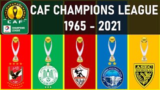 CAF CHAMPIONS LEAGUE • ALL WINNERS 1965 - 2021 | AL AHLY 2021 CHAMPION
