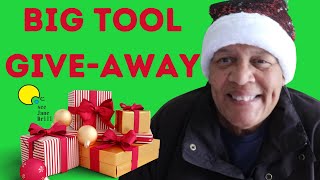 9th annual BIG TOOL Give-Away// FREE