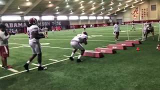 A look inside Alabama football practice