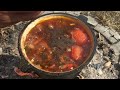 how to make bogracs hungarian cooking pot