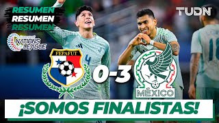 Resumen y goles | Panamá 0-3 México | CONCACAF Nations League 2024 - Semis | TUD