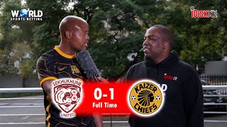 Sekhukhune 0-1 Kaizer Chiefs | Bvuma Was on Holiday | Machaka