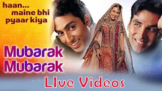 Haan Maine Bhi Pyaar Kiya Hain  | Mubarak Mubarak Live Video | Udit Narayan, Alka Yagnik | 90s Song