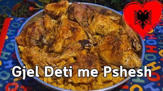 Gjel Deti me Pshesh 🇦🇱 #gjeldeti #turkey #albanianfood #albania