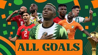 ALL GOALS | AFRICA CUP OF NATIONS 2024 | HD