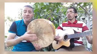 MAGNIFIQUE CHANSON A LOUNIS AIT MENGUELLET - QIM DEG REBIW - PAR TOUFIK EMMY ET SON AMI