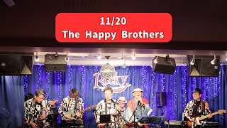 【2024/11/20 The Happy Brothers】＠五反田Rocky　次回は【12/18（水）】 #五反田ロッキー #五反田 #ライブ #バンド #昭和歌謡