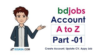 bdjobs Career-Create Account - Update Resume- Apply Job Part 01