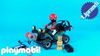 PLAYMOBIL CITY ACTION - 6879 QUAD BIKE WITH BURGLAR REVIEW (eng)