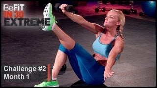 Abs- Workout Challenge 2: Susan Becraft | BeFit in 30 Extreme (Month one)