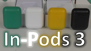 inPods 3 Wireless Earphones With CROCODILE EFFECT Charging Case!!