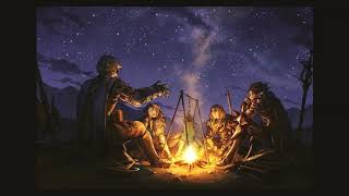 Campfire Ambience W/ music ~ D&D