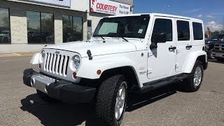 2012 Jeep Wrangler Unlimited | Sahara | Bright White | Courtesy Chrysler