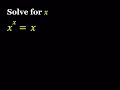 a nice exponential equation from mathematics as problem solving