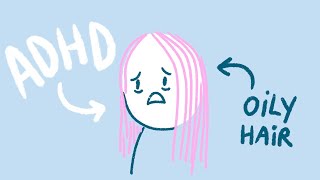 Why Hair Washing Is a NIGHTMARE with ADHD (ADHD Explained With Doodles)