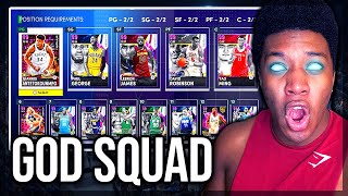 I HAVE THE BEST TEAM IN NBA 2k21 MyTEAM! GOAT SQUAD REVEAL + GAMEPLAY!