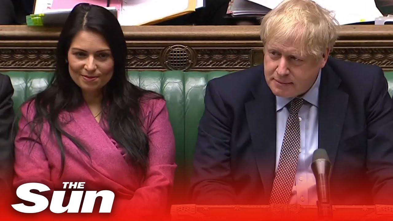 Boris Johnson Defends Home Secretary Priti Patel After Third Bullying ...