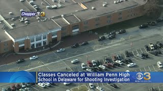 Classes canceled for rest of week at William Penn High School