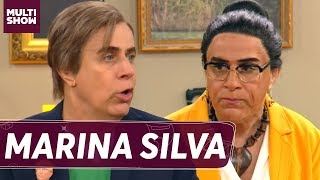 Popularidade CAINDO! Marina Silva vira COACH do Tomsonaro! 😂 | Multi Tom | Humor Multishow