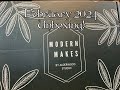 Modern Makes from Alderwood Studios FEBRUARY 2024 Unboxing! *SPOILERS*