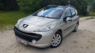 Peugeot 207 SW 2009 1.4 VTI 95KM LPG Prezentacja Samochodu