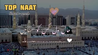 Hal-e-Dil kis Ko Sunaye Ap ﷺ Ky hoty Hue♥️ 𝚂𝚕𝚘𝚠𝚎𝚍+𝚁𝚎𝚠𝚎𝚛𝚋 urdu lyrics #Naat #muhammadﷺ #islamicstatus