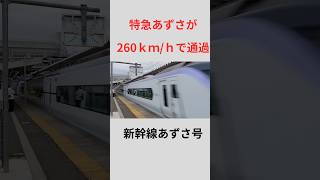 【恐怖】速すぎる。中央新幹線あずさ号　２倍速にしましたー　　　＃新幹線　＃特急　＃あずさ　＃中央線　＃高速通過　＃鉄道　＃shorts