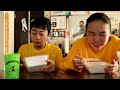 一平ちゃん じゃがバターを食べるrino＆yuuma