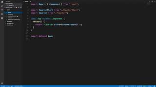 Mobx and Create React App