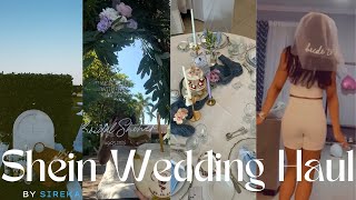 SHEIN WEDDING DECOR HAUL || HOW TO SAVE MONEY ON YOUR WEDDING || SHEIN WEDDING TIPS & TRICKS