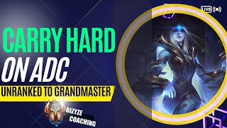 UNRANKED TO GRANDMASTER #1: How To PERFECT Macro As ADC (Ashe Live Analysis)