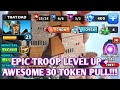 AWESOME PULLS FROM ×30 HERO SUMMON + TROOP LEVEL UP + PROVINCE 19!!!  EMPIRES AND PUZZLES