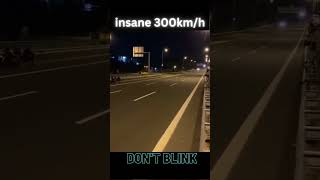 Insane Motorcycle Speed 300km/h #shorts #motorcycle