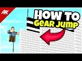 How to Double Jump (Gear Jump) On PC | Roblox