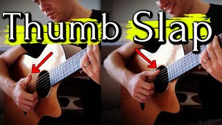 The Most Simple PERCUSSIVE GUITAR Technique for Beginners.