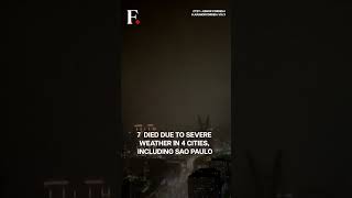 Brazil: Intense Rain In Sao Paulo Kills 7 | Subscribe to Firstpost