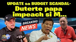 UPDATE sa BUDGET SCANDAL- Duterte papa impeach si M...