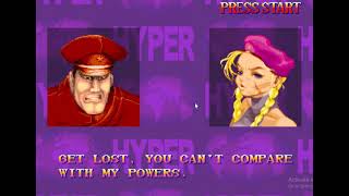 Street Fighter M Bison Foji The End