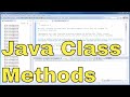 Learn Java - Exercise 07x - Java Class Methods