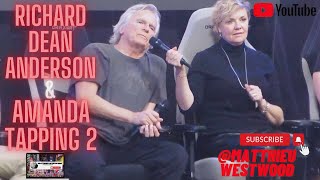 Richard Dean Anderson & Amanda Tapping 2 #stargate #stargatesg1 #richarddeananderson #amandatapping
