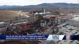 Former paper mill in Jay will re-open in a few years to make oreinted strand board