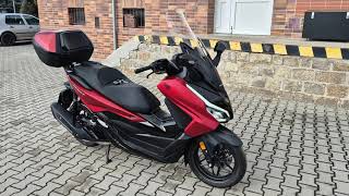 HONDA FORZA 125, červená, ABS, TC, ČR