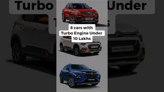 8 cars with Turbo Petrol Engine under 10 lakhs #turbocharged #turbocars