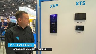 IFSEC 2023 - CAME XVP Door Entry Panel \u0026 XTS Monitor