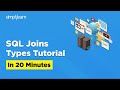 SQL Joins Tutorial For Beginners | SQL Joins Explained | SQL Joins Types | Simplilearn