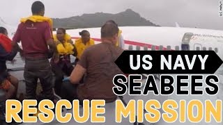 US Navy Seabees Rescue Passengers from Plane Crash?!