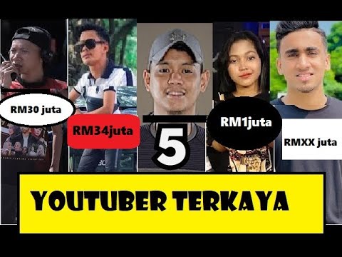 Youtuber Paling Terkaya Di Malaysia Youtube