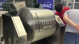 DRB-GR300L vacuum tumbler, simple operation, suitable for customers with small processing capacity.