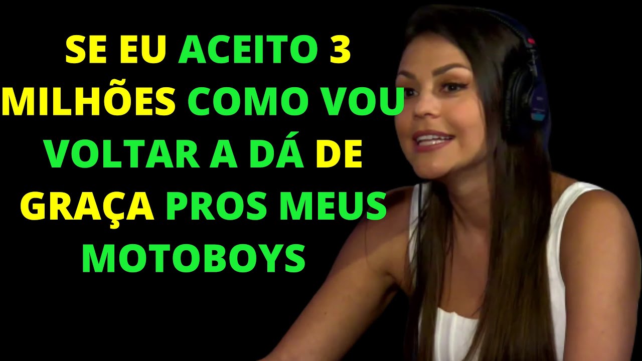 BRUNA LOUISE SOBRE PROPOSTA PRA TR@NS4R COM MILIONARIO DO INSTA - YouTube