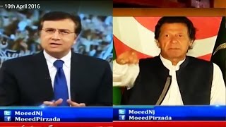 Tonight With Moeed Pirzada 10 April 2016 - Imran Khan Address amid Panama Leaks
